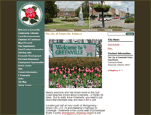 Tablet Screenshot of greenville-alabama.com